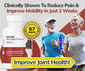Icelandic Red Algae Calcium - Natural Calcium Supplement For Bone Health & Joint Pain Relief